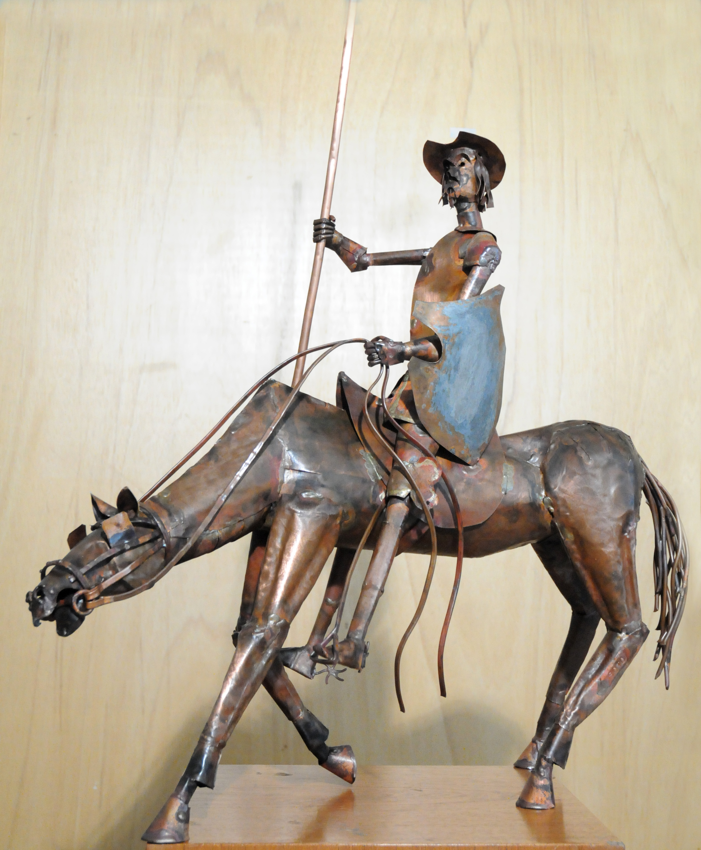 Dom Quixote a cavalo<a style='float:right;color:#ccc' href='https://www3.al.sp.gov.br/repositorio/noticia/04-2008/Domingo Soto_3222.jpg' target=_blank><i class='bi bi-zoom-in'></i> Clique para ver a imagem </a>